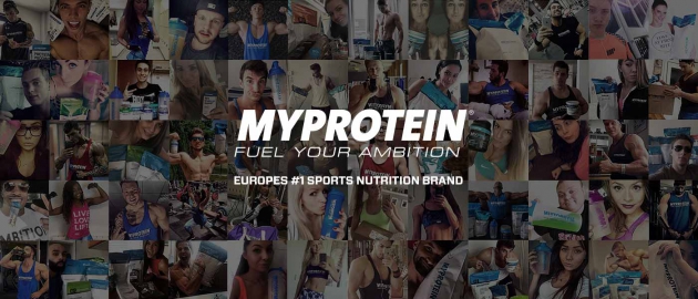 Zahlreiche Bilder von Myprotein-Kunden mit Produkt